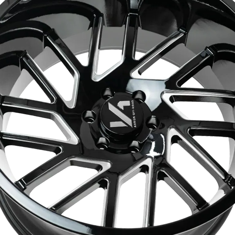1 X ARKON OFF-ROAD Mandela 26X14 8x180 0 Hub -81 Offset Black
